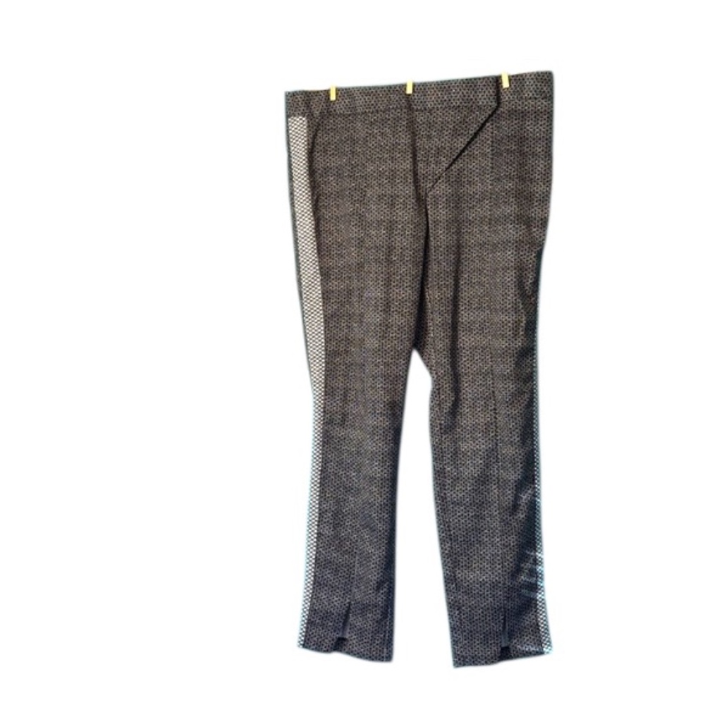 I Heart Ronson Black and White Patterned Pants